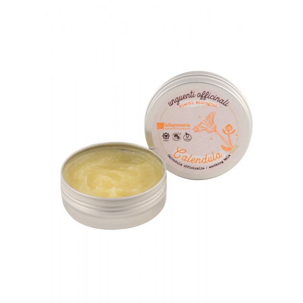 La Saponaria Calendula Officinalis Balsem - Bio, Vegan, voedend en kalmerend La Saponaria Calendula Officinalis Balsem - Bio, Vegan, voedend en kalmerend