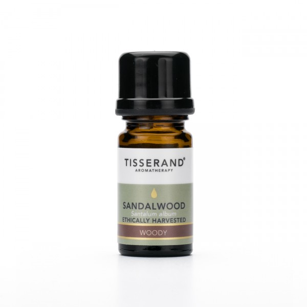 Tisserand SANDALWOOD (Sandelhout) Santalum album wild crafted 2 ml Adv Prijs €39,95