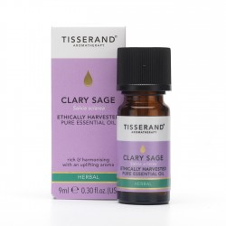 Tisserand CLARY SAGE (Scharlei) Salvia sclarea ethically harvested 9 ml