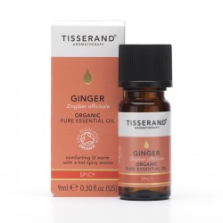 Tisserand GINGER (Gember) Zingiber officinale organic (Biologisch) 9 ml