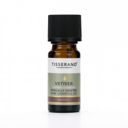 Tisserand VETIVER Vetiveria zizanoides ethically harvested 9 ml