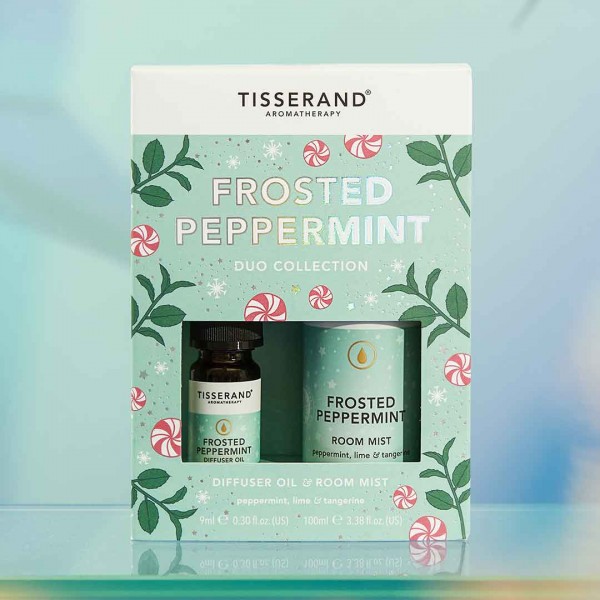 Tisserand Frosted Peppermint Duo Collection (Diffuser Oil and Room Mist)