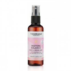 Tisserand Restore Balance Body & Room Mist (herstel-je-balans lichaam- en roomspray) 
